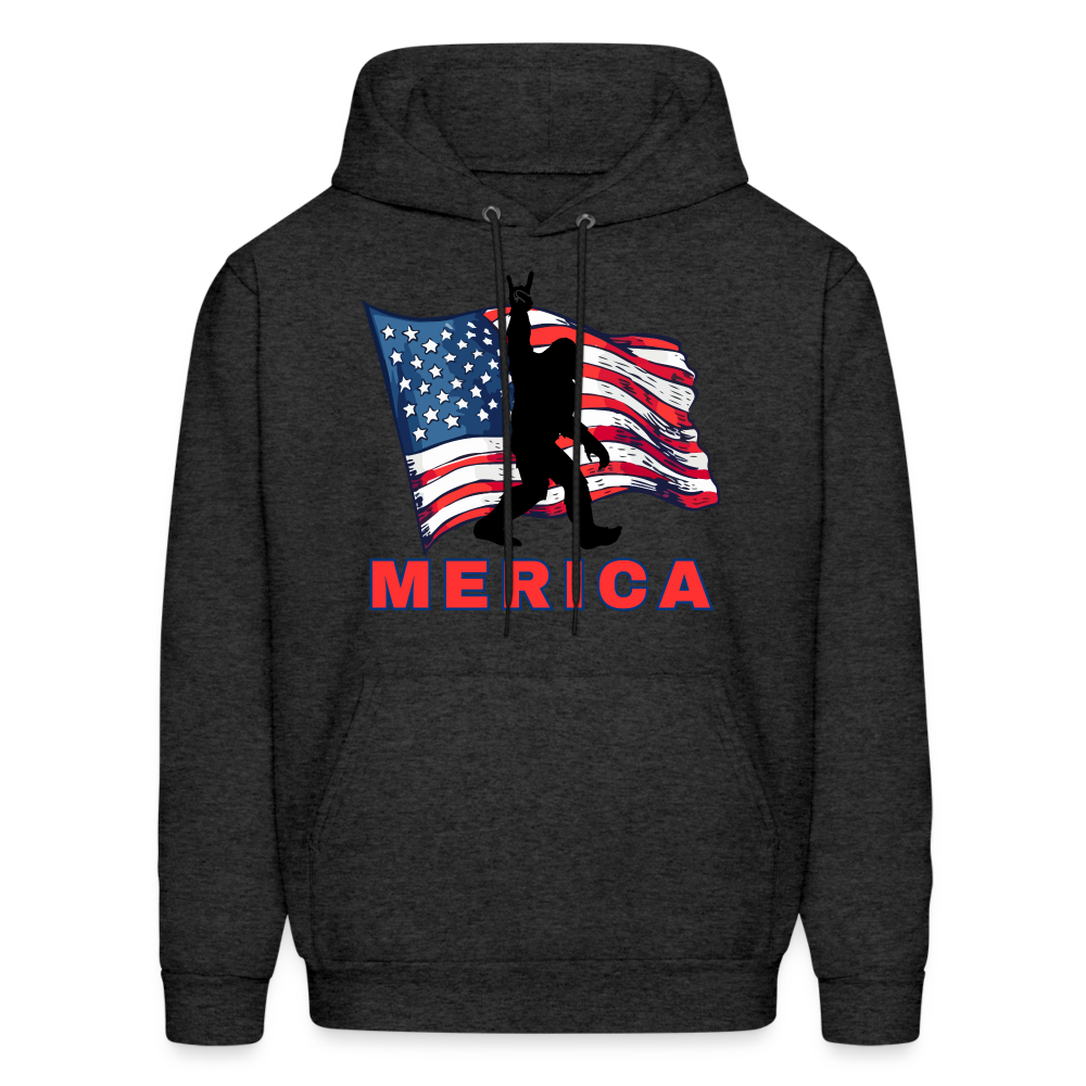 Merica Men's Hoodie - charcoal grey