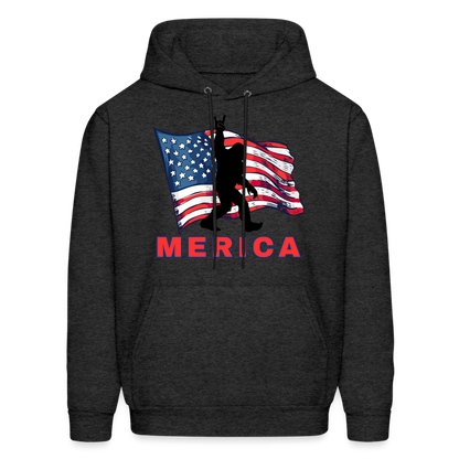 Merica Men's Hoodie - charcoal grey