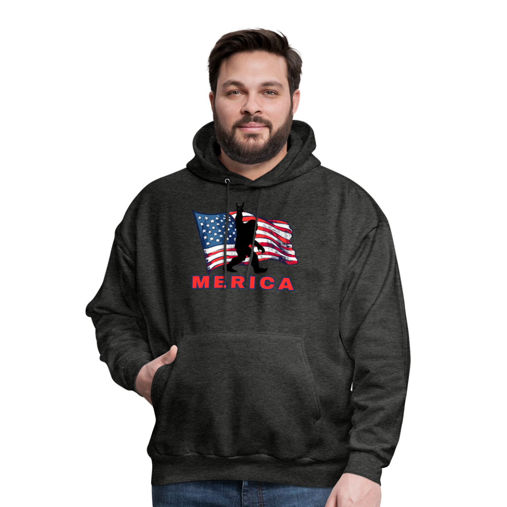 Merica Men's Hoodie - charcoal grey