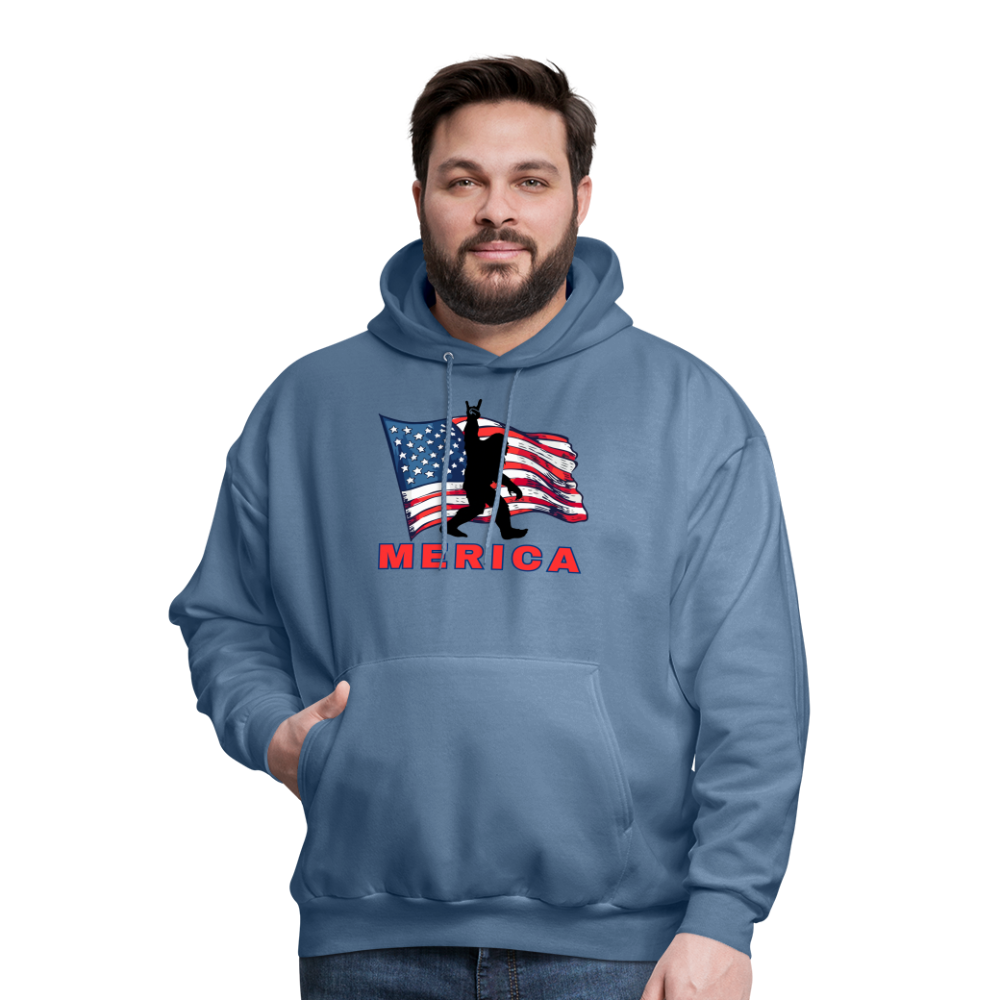 Merica Men's Hoodie - denim blue