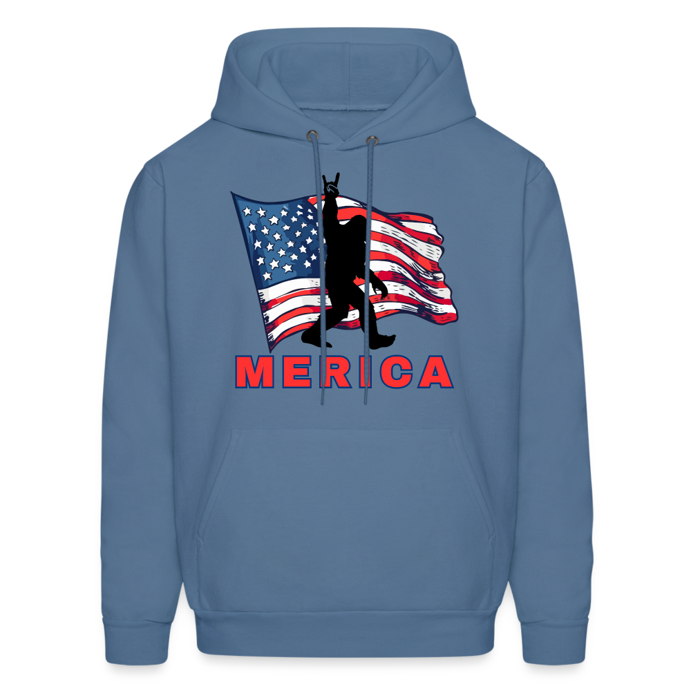 Merica Men's Hoodie - denim blue