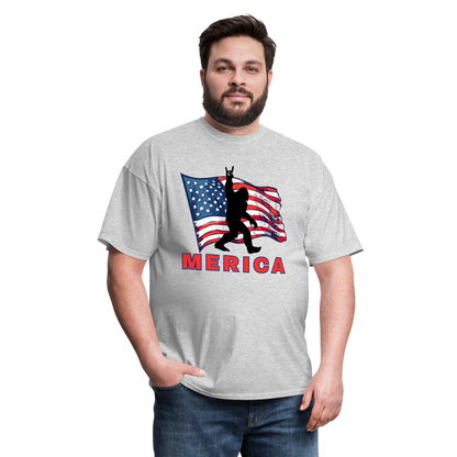 Merica Unisex Classic T-Shirt - heather gray