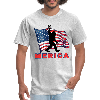 Merica Unisex Classic T-Shirt - heather gray