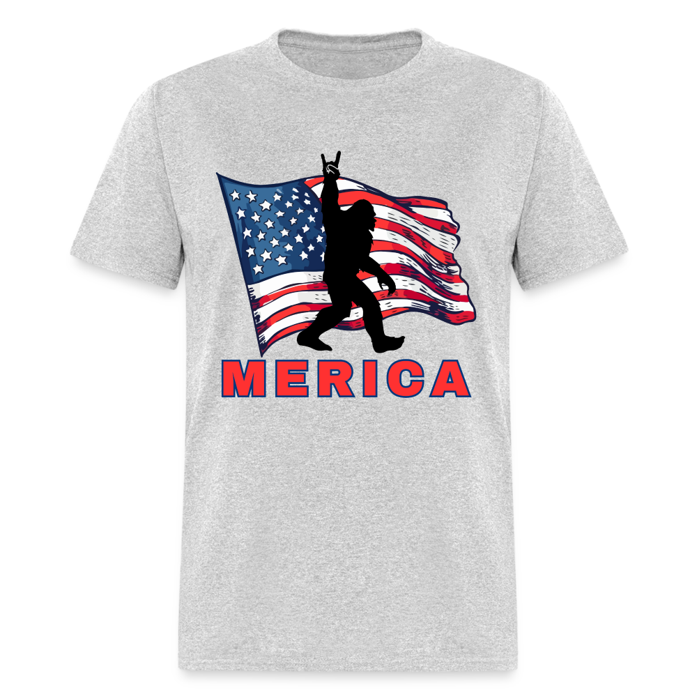 Merica Unisex Classic T-Shirt - heather gray