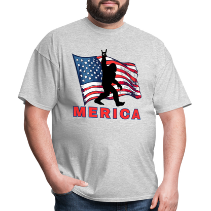 Merica Unisex Classic T-Shirt - heather gray