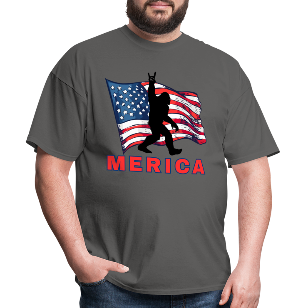 Merica Unisex Classic T-Shirt - charcoal