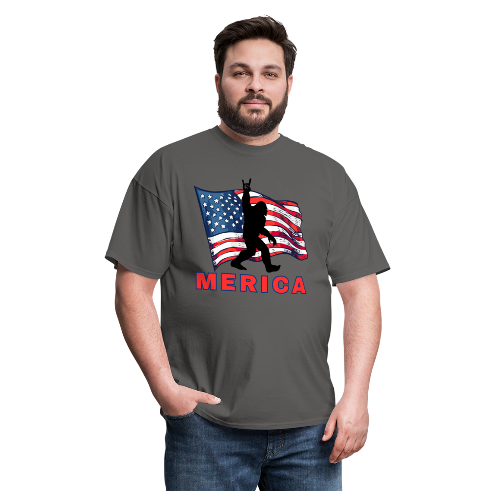 Merica Unisex Classic T-Shirt - charcoal