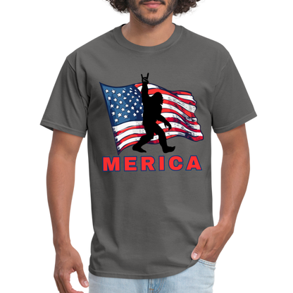 Merica Unisex Classic T-Shirt - charcoal