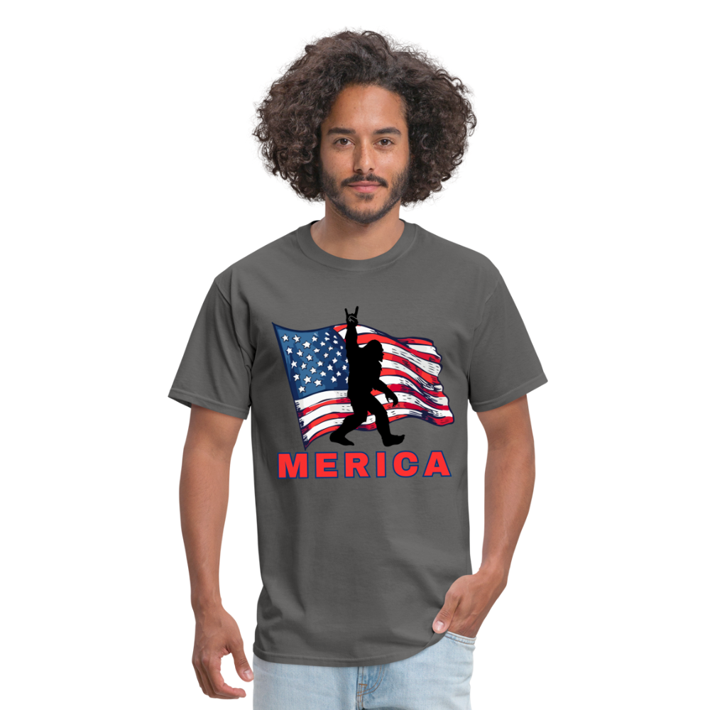 Merica Unisex Classic T-Shirt - charcoal