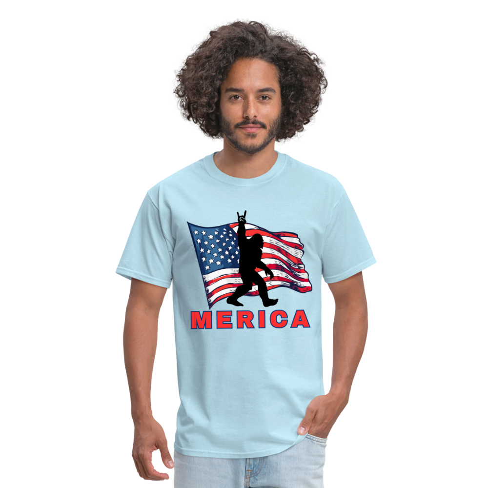 Merica Unisex Classic T-Shirt - powder blue