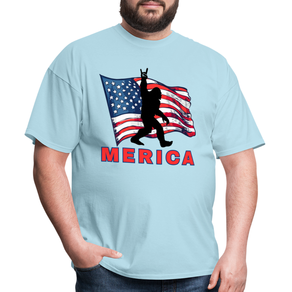 Merica Unisex Classic T-Shirt - powder blue