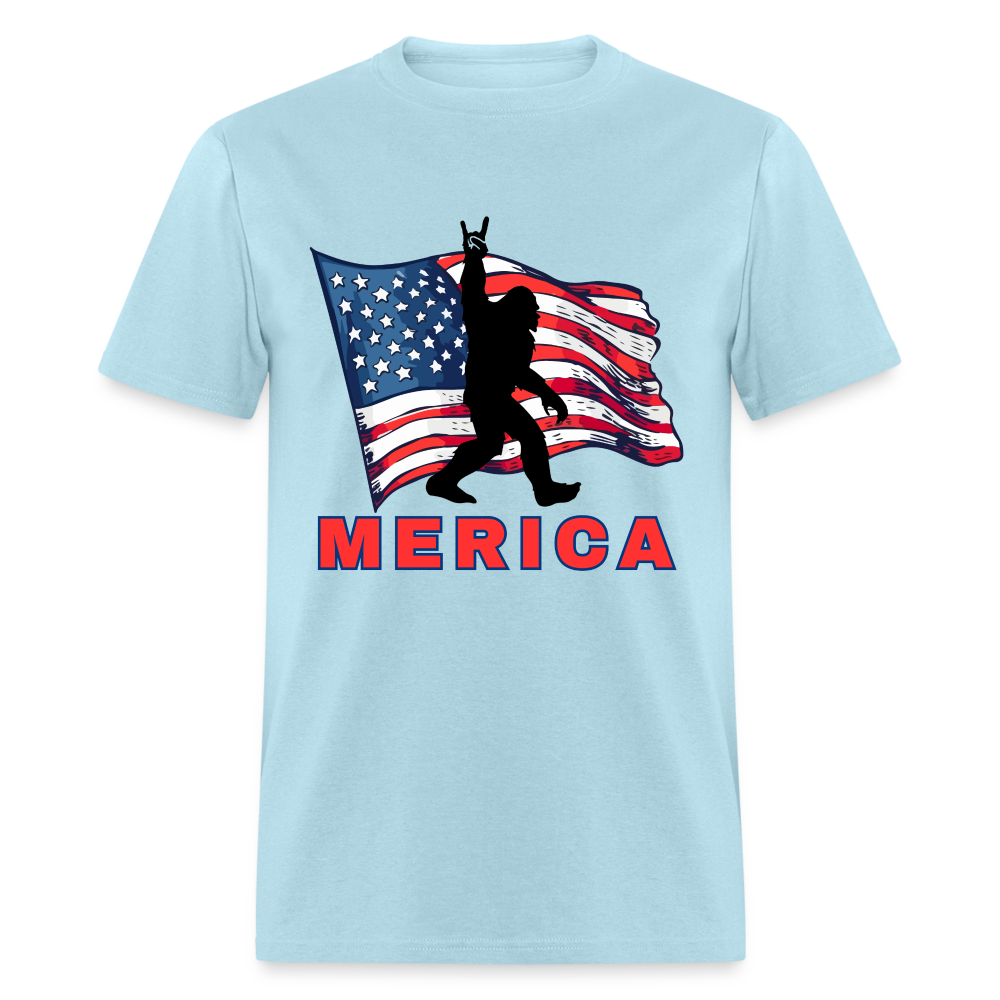 Merica Unisex Classic T-Shirt - powder blue