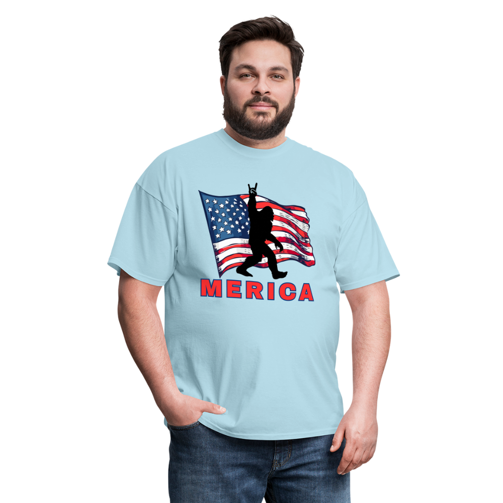 Merica Unisex Classic T-Shirt - powder blue