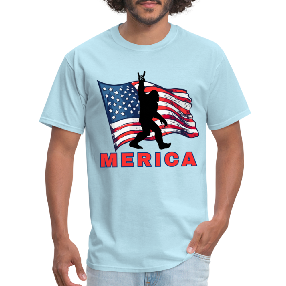 Merica Unisex Classic T-Shirt - powder blue