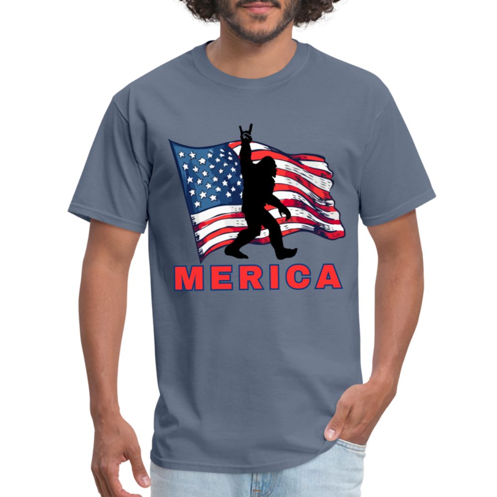 Merica Unisex Classic T-Shirt - denim