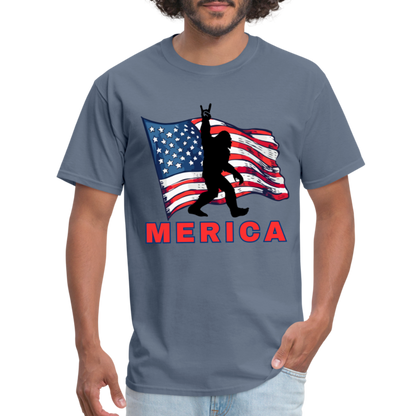 Merica Unisex Classic T-Shirt - denim