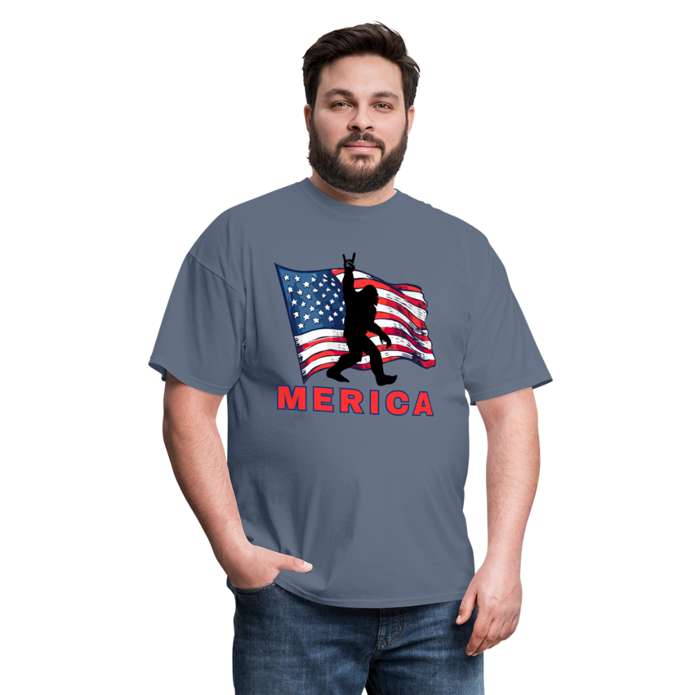 Merica Unisex Classic T-Shirt - denim