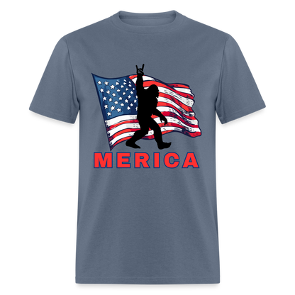 Merica Unisex Classic T-Shirt - denim