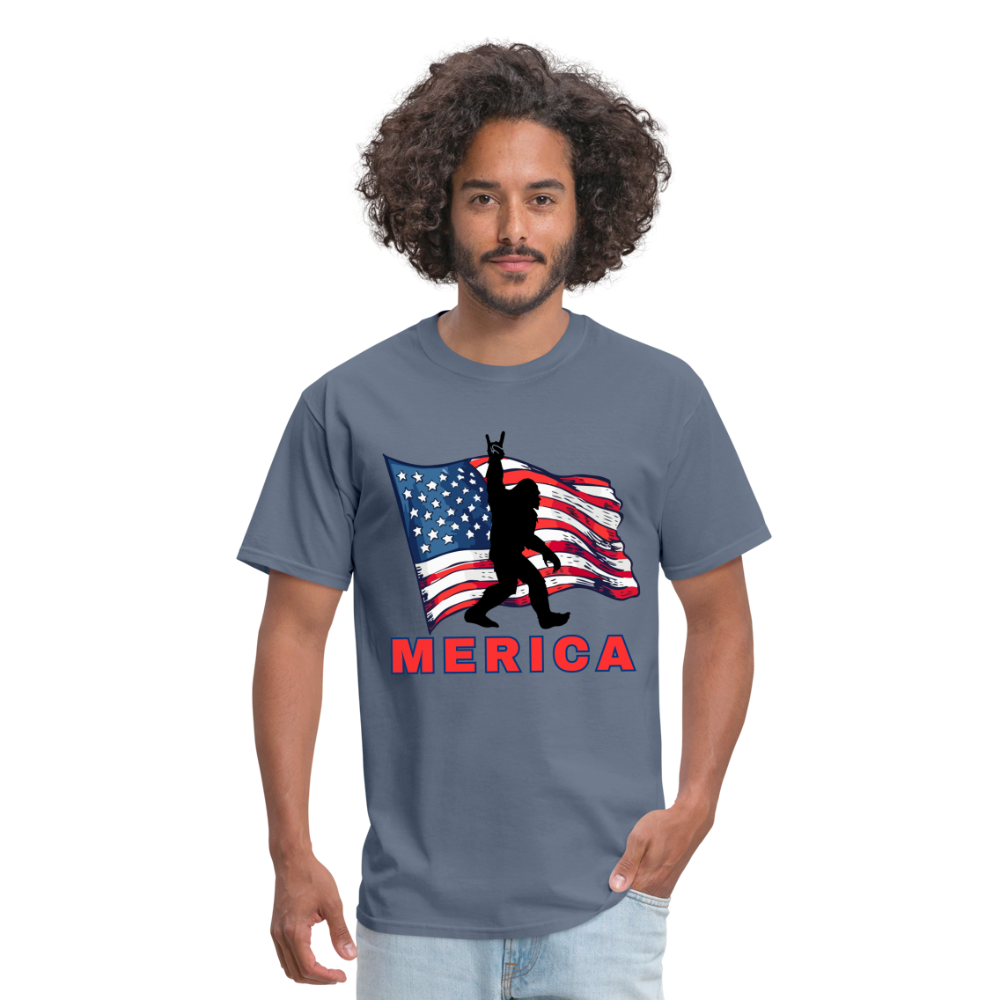 Merica Unisex Classic T-Shirt - denim