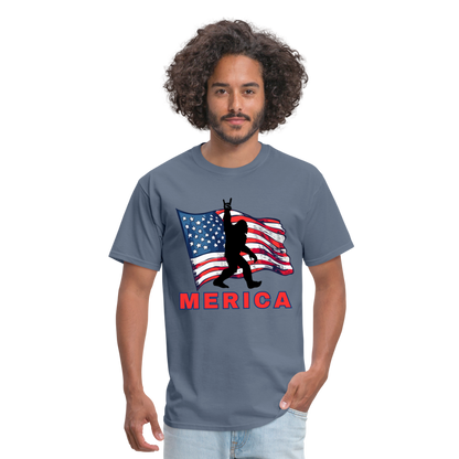 Merica Unisex Classic T-Shirt - denim