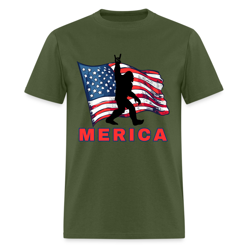 Merica Unisex Classic T-Shirt - military green