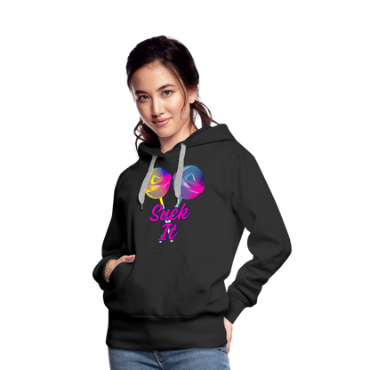 Suck It Women’s Premium Hoodie - black