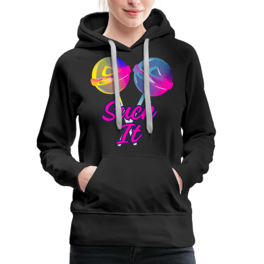 Suck It Women’s Premium Hoodie - black