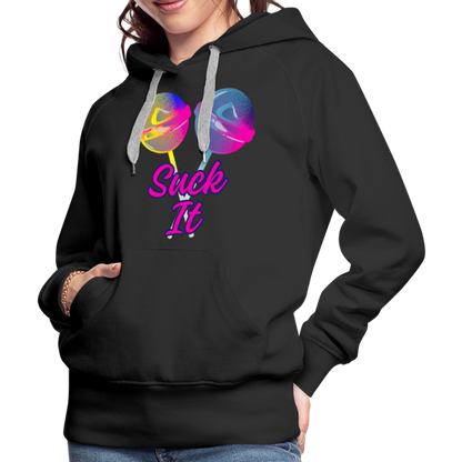 Suck It Women’s Premium Hoodie - black