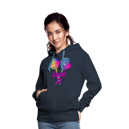 Suck It Women’s Premium Hoodie - navy