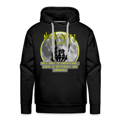 NIGHTSHIFT hand Men’s Premium Hoodie - black