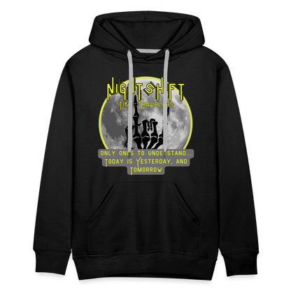 NIGHTSHIFT hand Men’s Premium Hoodie - black