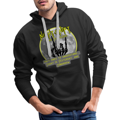 NIGHTSHIFT hand Men’s Premium Hoodie - black