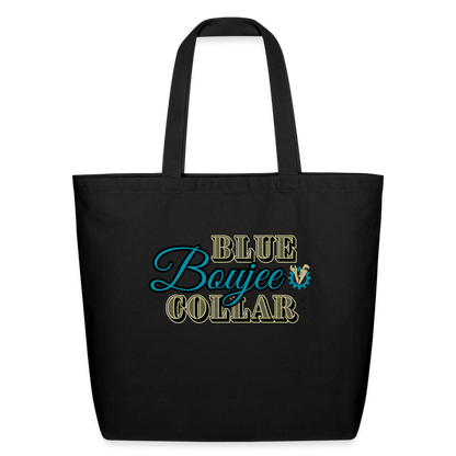 Blue Collar Boujee Eco-Friendly Cotton Tote - black
