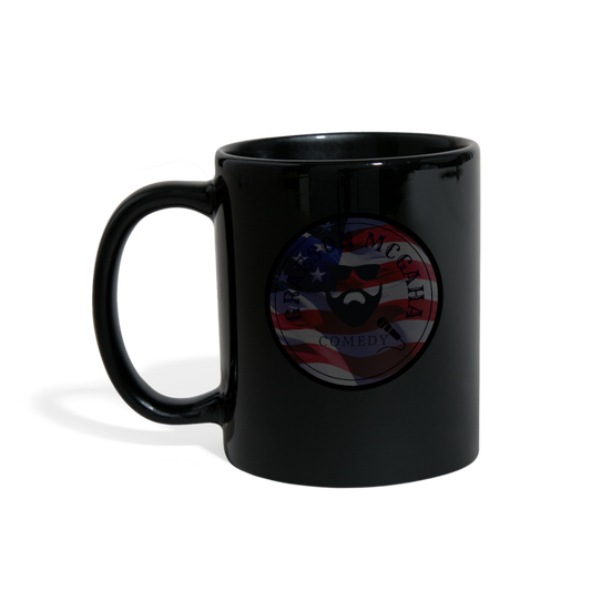 THROAT PUNCH Full Color Mug - black