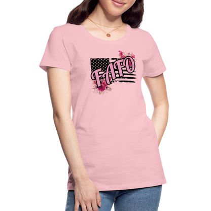 FAFO ROSES Women’s Premium T-Shirt - pink