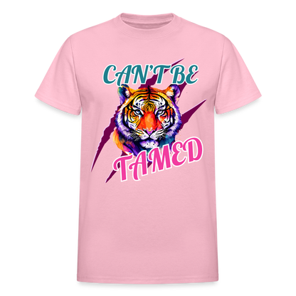 CAN'T BE TAMED Gildan Ultra Cotton Adult T-Shirt - light pink