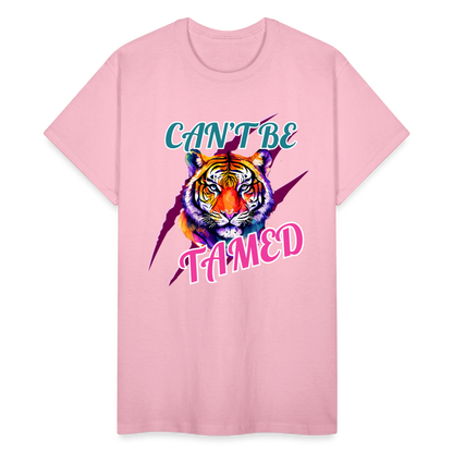 CAN'T BE TAMED Gildan Ultra Cotton Adult T-Shirt - light pink