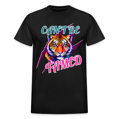 CAN'T BE TAMED Gildan Ultra Cotton Adult T-Shirt - black
