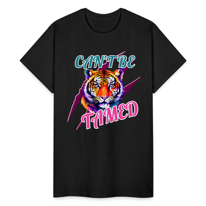 CAN'T BE TAMED Gildan Ultra Cotton Adult T-Shirt - black