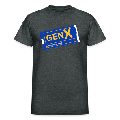 GEN X MEMBER Gildan Ultra Cotton Adult T-Shirt - deep heather