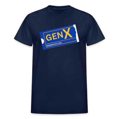 GEN X MEMBER Gildan Ultra Cotton Adult T-Shirt - navy