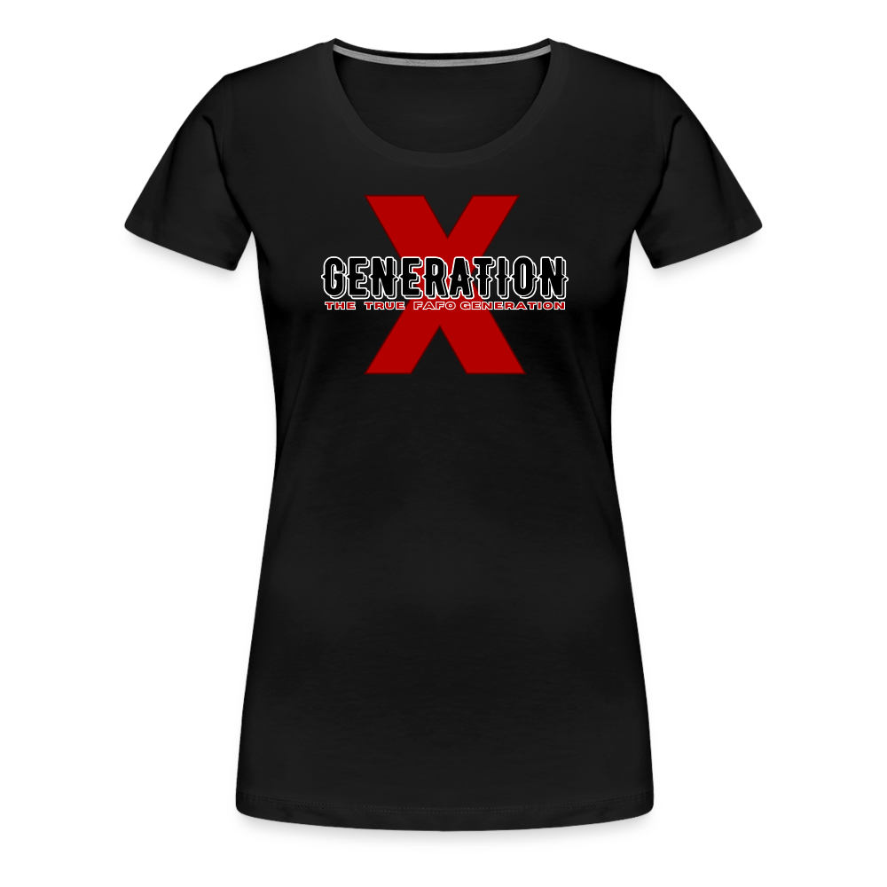 GEN X FAFO Women’s Premium T-Shirt - black