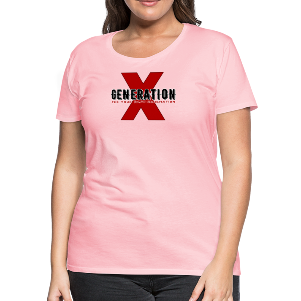 GEN X FAFO Women’s Premium T-Shirt - pink