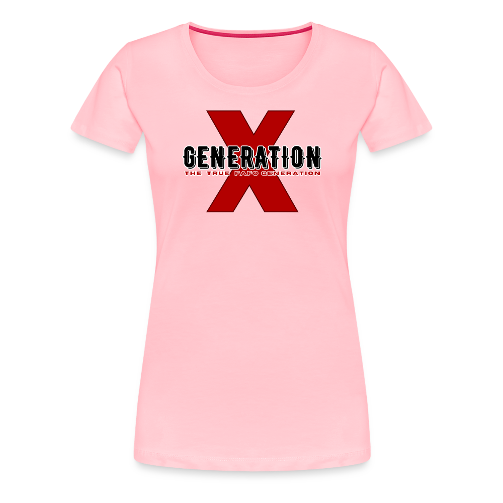 GEN X FAFO Women’s Premium T-Shirt - pink