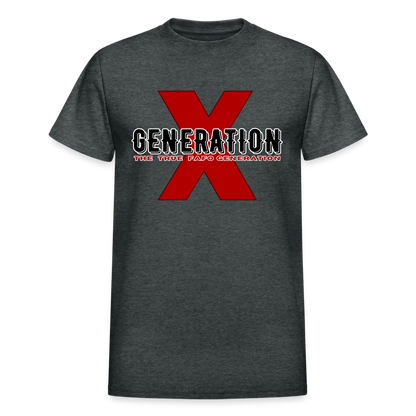 GEN X FAFO Gildan Ultra Cotton Adult T-Shirt - deep heather