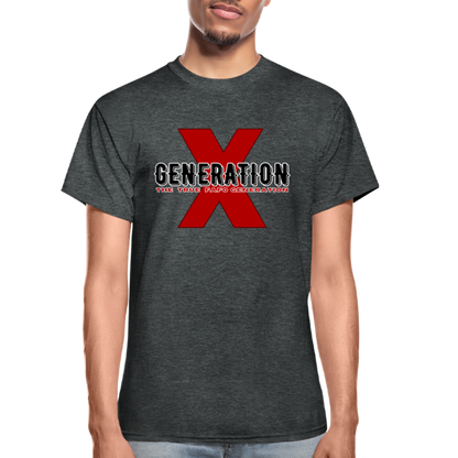 GEN X FAFO Gildan Ultra Cotton Adult T-Shirt - deep heather