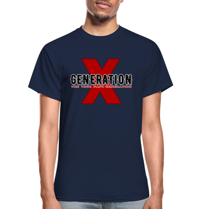 GEN X FAFO Gildan Ultra Cotton Adult T-Shirt - navy