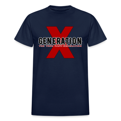 GEN X FAFO Gildan Ultra Cotton Adult T-Shirt - navy