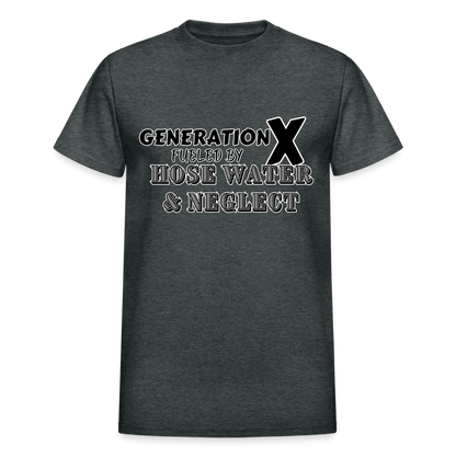 GEN X HOSE WATER AND NEGLECT Gildan Ultra Cotton Adult T-Shirt - deep heather