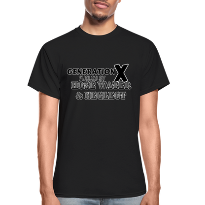 GEN X HOSE WATER AND NEGLECT Gildan Ultra Cotton Adult T-Shirt - black